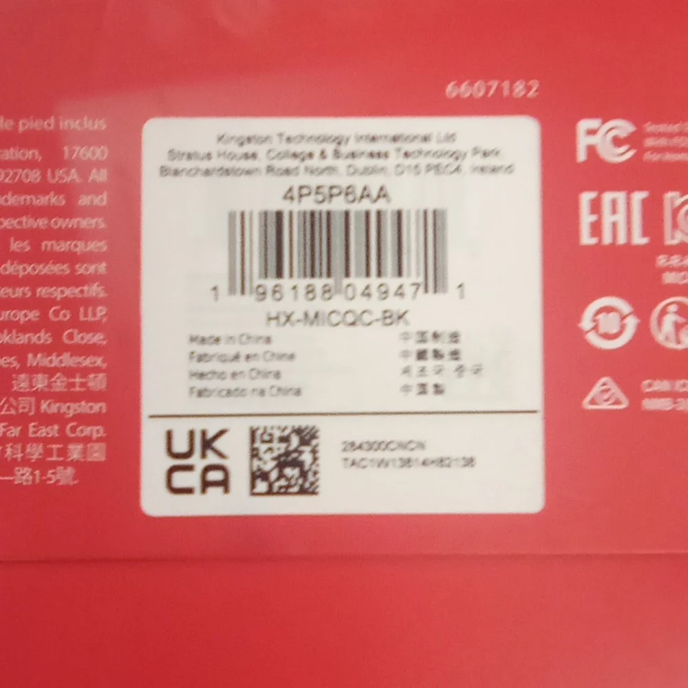 HyperX Quadcast USB microphone